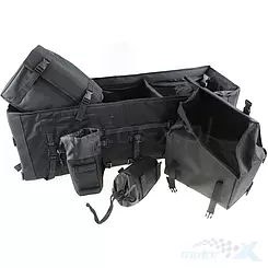 Kufer torba na QUAD ATV, materiałowa, z przegrodami, uniwersalna