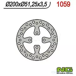Tarcza hamulcowa NG 1059