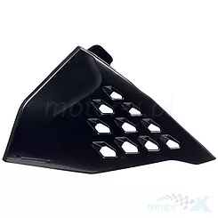 Osłona filtra powietrza lewa, czarna, Racetech FIKTMNRSX99