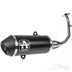 Tłumik kompletny Arrow Urban Aluminium Dark, Honda Forza 125 Euro5 21-
