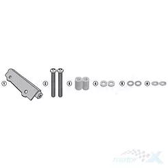 Adapter stelaża bocznego Kappa 1161KITK, Honda CRF1000L Africa Twin/Adventure Sports