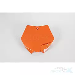 Tablica na numer startowy pomarańczowa UFO Plast KTM SX / SX-F 07-12