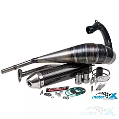 Wydech Giannelli Enduro Carbon, Aprilia RX / SX 50 99-04 (E)