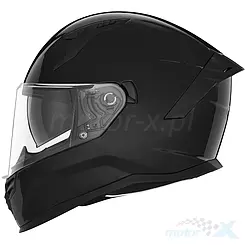 Kask integralny full face z blendą Nox N401 Czarny Połysk