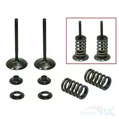 Zawory ssące, stalowe, kompletne, 36x5.49x84.75mm Psychic Motorsports XU-09502IK (MX-09502I)