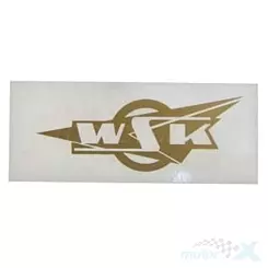 Naklejka WSK złoty 1 sztuka