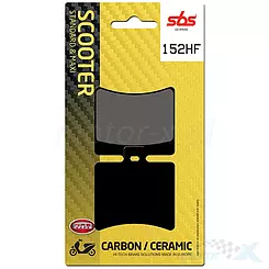 Klocki hamulcowe ceramiczne SBS Ceramic Street 152HF