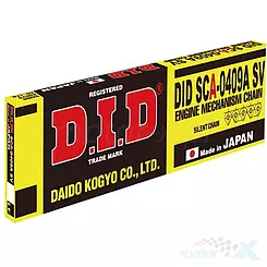 DID - ŁAŃCUCH NAPĘDU POMPY OLEJU XL600 V TRANSALP / VT600 C SHADOW - ROZKUTY