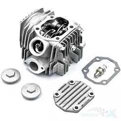 Głowica cylindra kompletna 110cc, zębatka rozrządu 28 zębów, Power Force, 152FMH 110 4T AC