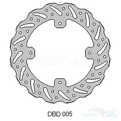 Tarcza hamulcowa, tylna, wave, Delta Braking DBD005 (NG654X)