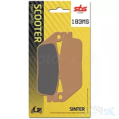 Klocki hamulcowe  spiekane SBS Sinter Maxi Scooter 183MS