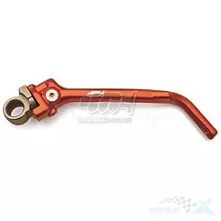 Dźwignia rozrusznika nożnego, pomarańczowa, aluminiowa, M.C. PDA016A KTM SX 65 16-17