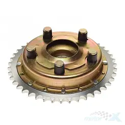 Zębatka tylna 428 43 zęby, stary typ, WM Motor, WSK 125 / WSK 175