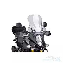 Szyba czołowa, transparentna, Puig 7229W Touring, DL1000 V-Strom 14-19, Suzuki DL1000XT V-Strom 17-19