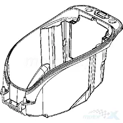 Schowek pod siedzeniem Kymco Like 125-150