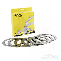 Przekładki tarcz sprzęgła, 7 sztuk, Prox 16.S34016 (P071-7) Kawasaki KXF 450 06-20, KFX 450R, Suzuki DRZ 400 00-19