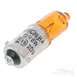 Żarówka H6W BAX9S 12V 6W pomarańczowa Vicma