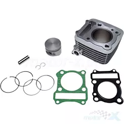 Cylinder kompletny 57.00mm 125ccm, płaski tłok, WM Motor, Suzuki GN 125