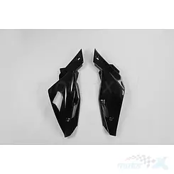 Osłony tylne górne komplet czarny UFO Plast Husqvarna TC / TE 250 / 310 08-13