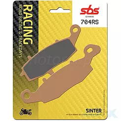 Klocki hamulcowe  spiekane SBS Sinter Racing 704RS