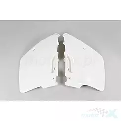 Osłony tylne górne komplet biały UFO Plast Kawasaki KX 125 / 250 94-98
