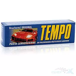 Pasta lekkościerna do polerowania lakieru Tempo Druchema 120G 