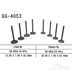 Zawór ssący Vesrah GG-4053-IN