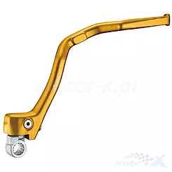 Dźwignia rozrusznika nożnego, aluminiowa, złota, Accel KST401G SUZUKI RMZ 250 '11-'15