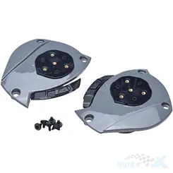 Mechanizm szczęki kasku LS2 FF910 solid nardo grey
