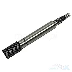 Wałek sprzęgłowy przekładni tylnej 151mm 13 zębów 1PE40QMB/1E40QMA/QMB 2T