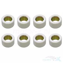 Rolki wariatora, 30x18mm, 25g, 8 sztuk, Bronco AT-03420-1