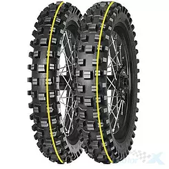 Opona motocyklowa offroad Mitas 120/90-18 TERRA FORCE-EX XT SUPER EXTREME 65R TT (ŻÓŁTY PASEK) tył