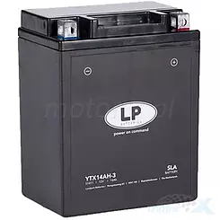 Akumulator bezobsługowy Landport YTX14AH-3 (YB14L-A2/B2) 12V 14Ah 134x89x166mm 210CCA