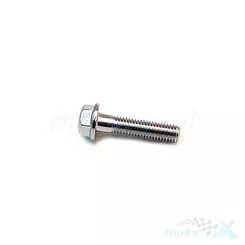 Śruba M8x35mm mocująca podnóżek kierowcy chrom Junak M11 125/320