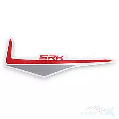 NAKLEJKA PRAWEJ PRZEDNIEJ OWIEWKI GÓRNA QJMotor SRK 125 R