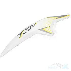 Osłona tylna górna prawa, biała, Romet XDV 125