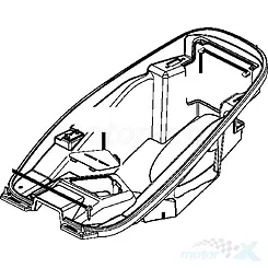 Schowek pod siedzeniem Kymco Xciting
