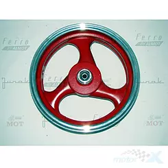 Felga 12x3.50 koła przód czerwona Ferro 301/302/303