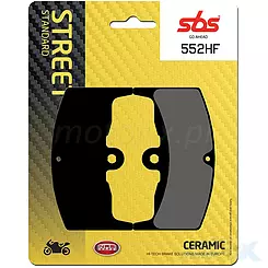 Klocki hamulcowe ceramiczne SBS Ceramic Street 552HF