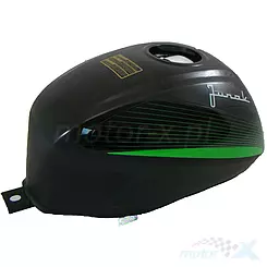 Zbiornik paliwa czarno-zielony Junak 901 Sport / 122 Sport