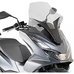 Szyba czołowa transparentna, 59x48.5cm, Kappa, KD1190ST, Honda PCX 125