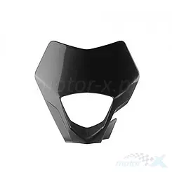 Osłona lampy przedniej, czarna, Polisport 8668300004