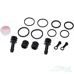 Zestaw naprawczy zacisku hamulcowego, przód, WM Motor, Tourmax BCF-407, Kawasaki GPX / GTR / ZR / ZX