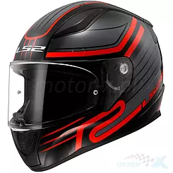 Kask integralny LS2 FF353 Rapid II Circuit Black Red
