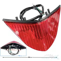 Lampa tylna Barton Street-R 125