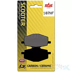 Klocki hamulcowe ceramiczne SBS Ceramic Street 107HF