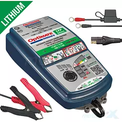 Ładowarka akumulatora Optimate Lithium LFP Select Ampmatic 12.8V 9.5A / 16V 7.5A, 3-120AH, LFP / LIFEPO4, SAE 