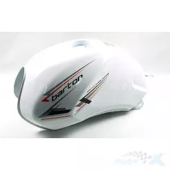Zbiornik paliwa biały Barton TZ 125 4T