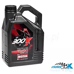Olej silnikowy MOTUL 300V Factory Line syntetyczny 15W50 4L