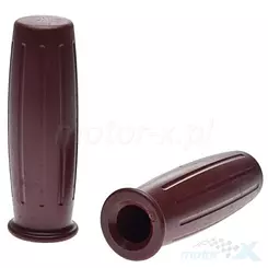 Manetki komplet Leoshi  7/8"+1" 117mm brązowe